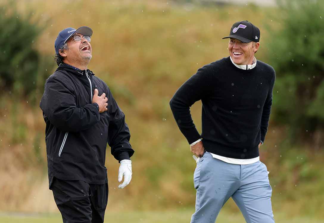 Laughs on the fairways Laughs on the fairways